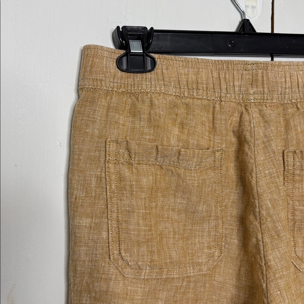Lilly Pulitzer Tan Taron linen pants size small - Picture 5 of 7